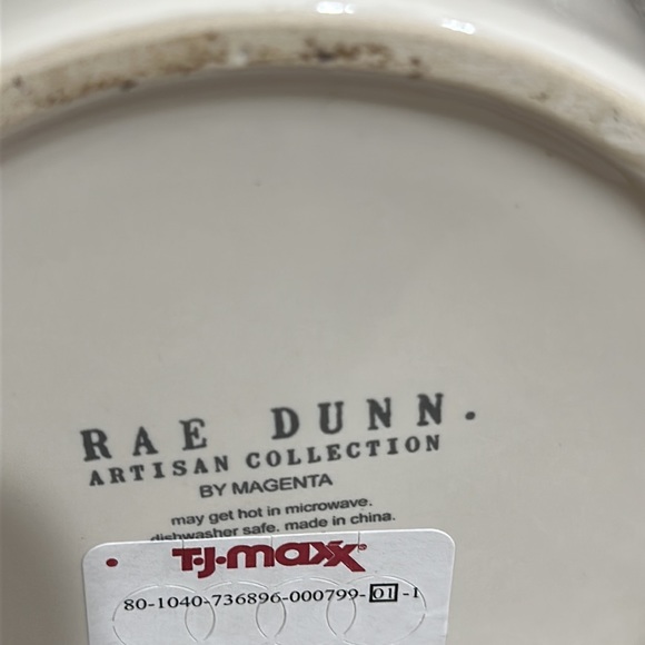 Rae Dunn  Red Heart Small Ceramic Canister - Picture 6 of 9